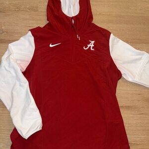 Alabama crimson and white jacket Nike